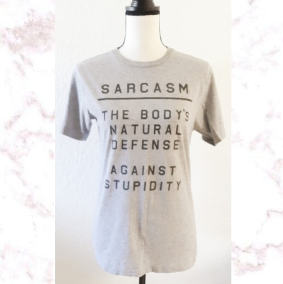 Hot Topic Tops - Hot Topic Sarcasm Tee